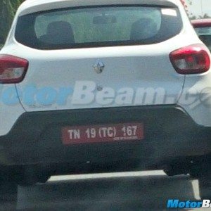 Renault Kwid Test Mule Undisguised