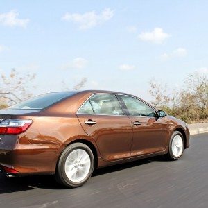 Toyota Camry Hybrid action side