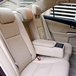Toyota Camry Hybrid back seats