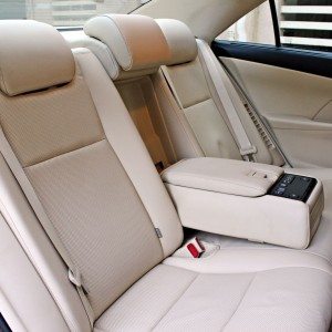 Toyota Camry Hybrid back seats