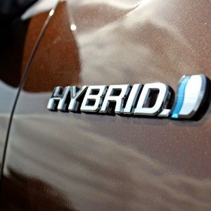 Toyota Camry Hybrid badging