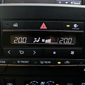 Toyota Camry Hybrid central screen