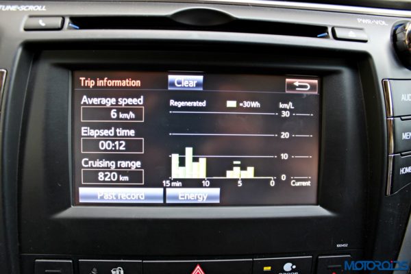 2015 Toyota Camry Hybrid infotainment screen (6)