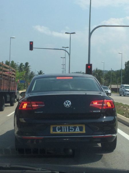 2015-VW-Passat-rear-Malaysia-spied