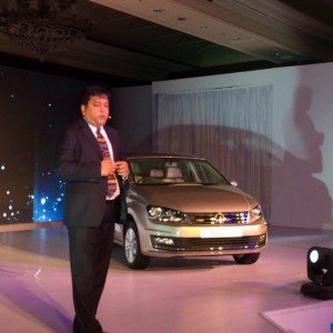 Volkswagen Vento facelift launch Kamal Basu VW India Marketing Head