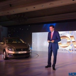 Volkswagen Vento facelift launch Michael Mayer Director VW India