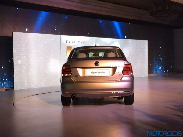 2015 Volkswagen Vento facelift launch (rear)