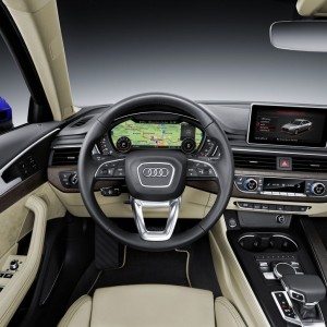 Audi A dashboard