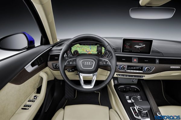 2016 Audi A4 dashboard