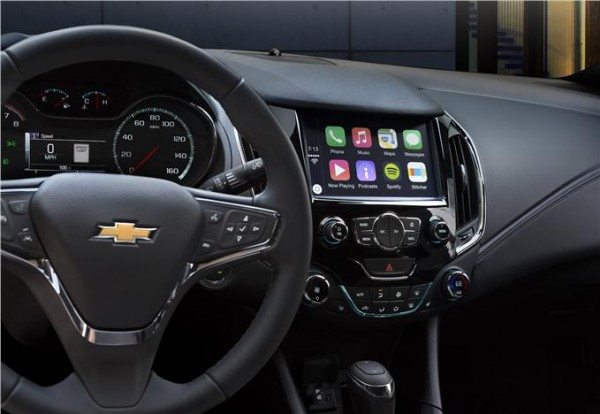 2016 Chevrolet Cruze dashboard