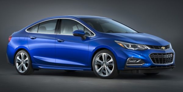 2016 Chevrolet Cruze side