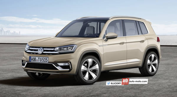 VW Tiguan rendering