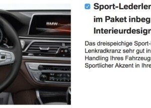 BMW er  Konfigurator