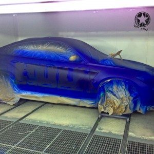 BMW X thermochromic paint