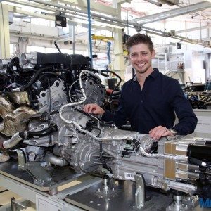 Casey Stoner Visits Lamborghini Automobili