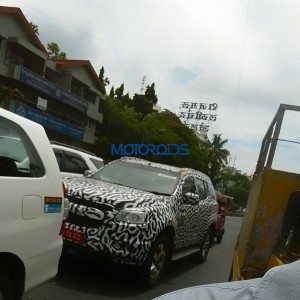 Chevrolet Trailblazer spy images