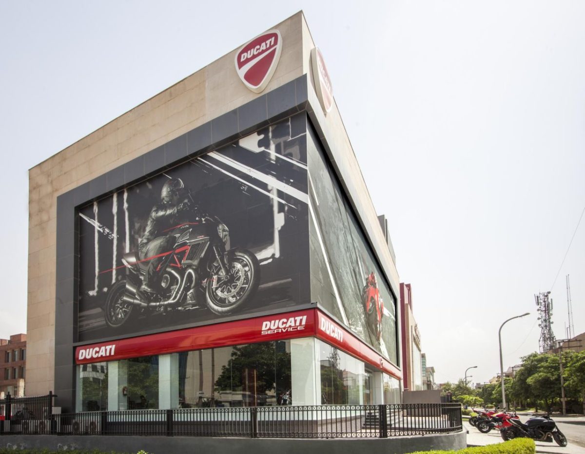 Ducati Delhi Showroom Largest Ducati Store in the World