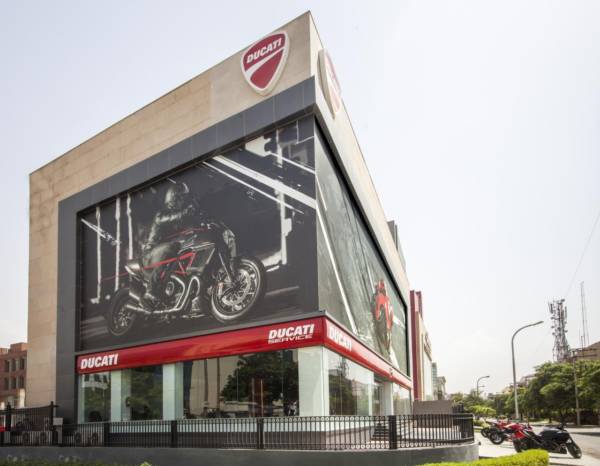 Ducati Delhi Showroom - Largest Ducati Store in the World