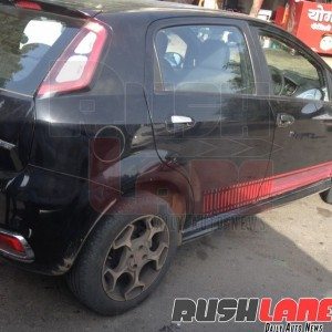 Fiat Punto Abarth T JET rear three quarter