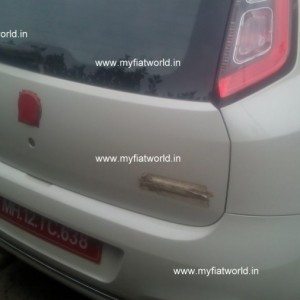 Fiat Punto Evo Abarth spy image