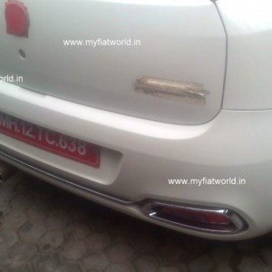 Fiat Punto Evo Abarth spy image