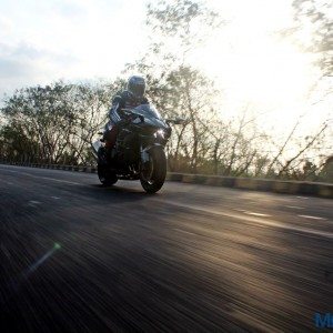 Kawasaki Ninja H Ownership Review Action Shots