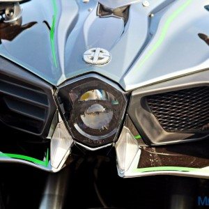 Kawasaki Ninja H Ownership Review Details Headlight