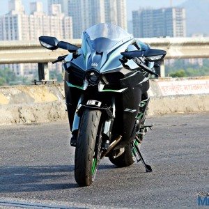 Kawasaki Ninja H Ownership Review Static Shots Front