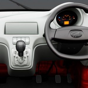 Mahindra jeeto interior