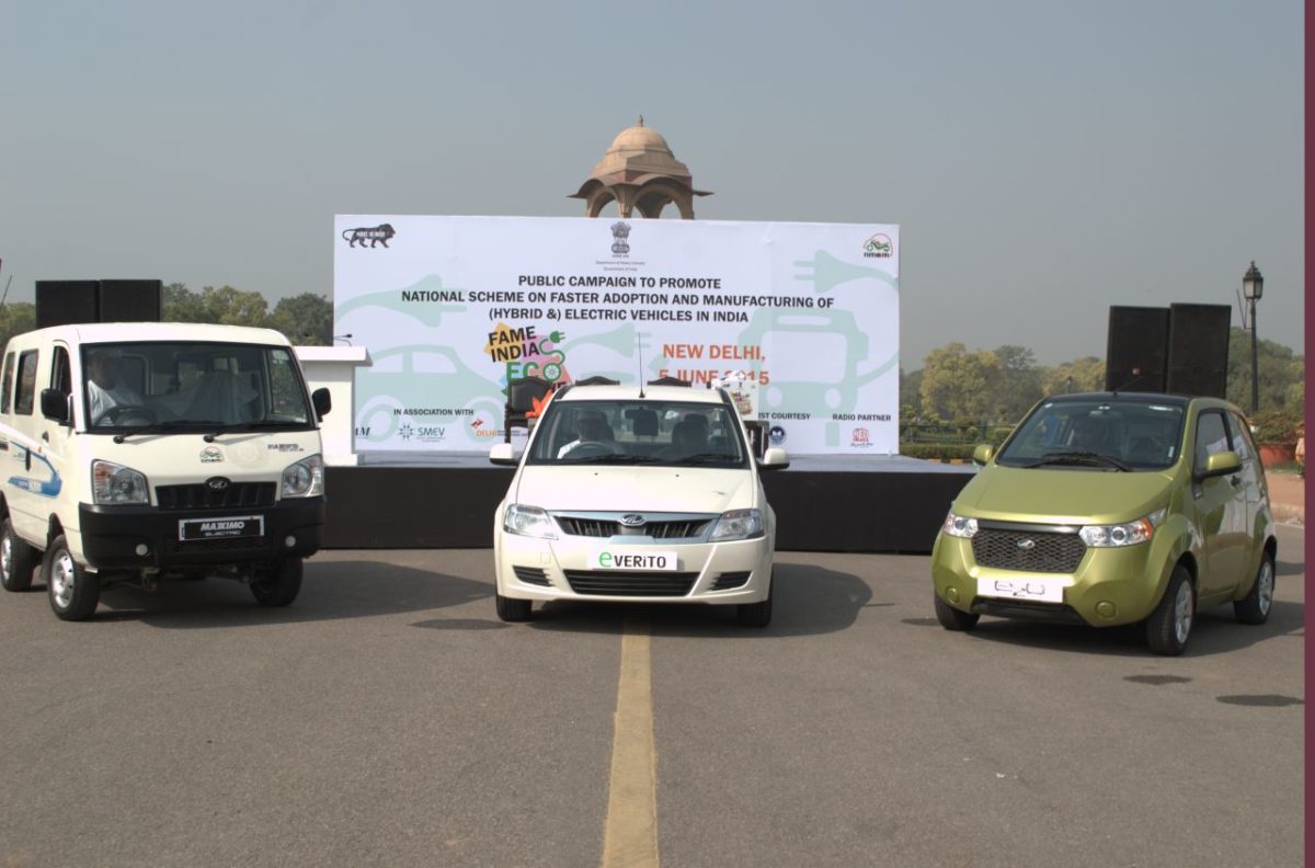 Mahindra participates in FAME India Eco Drive