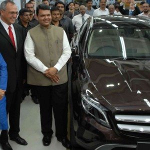 Mercedes Benz Chakan GLA rollout