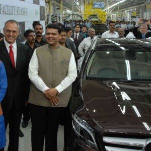 Mercedes Benz Chakan GLA rollout