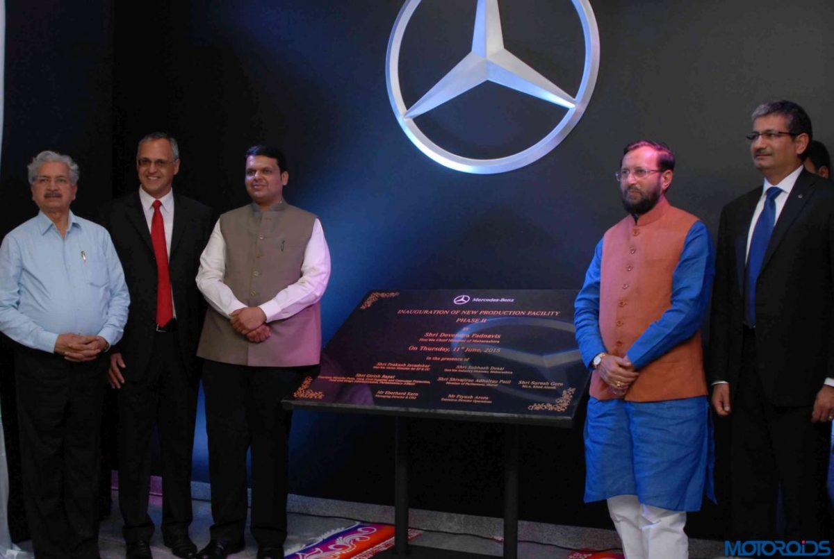 Mercedes Benz Chakan plant inauguration
