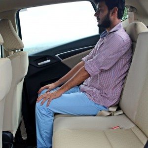 New  Honda Jazz back seat