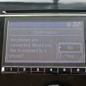 New  Honda Jazz central screen