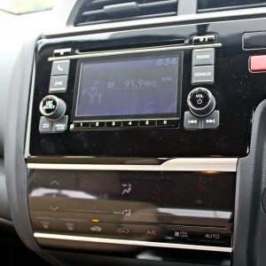 New  Honda Jazz centre console