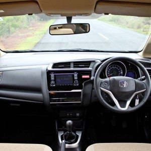 New  Honda Jazz dashboard