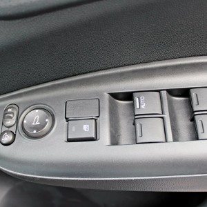New  Honda Jazz power window buttons