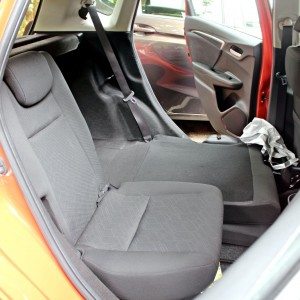 New  Honda Jazz rear seats