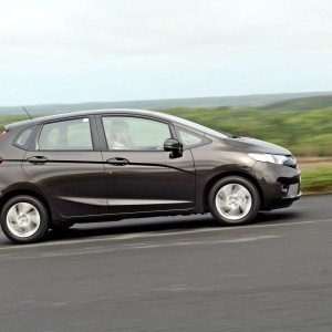 New  Honda Jazz side