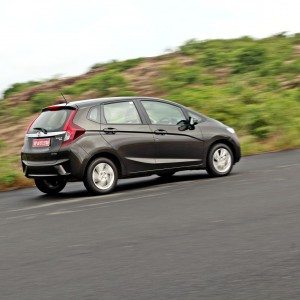 New  Honda Jazz side