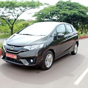 New  Honda Jazz side