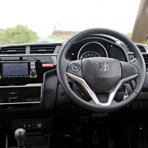 New  Honda Jazz steering