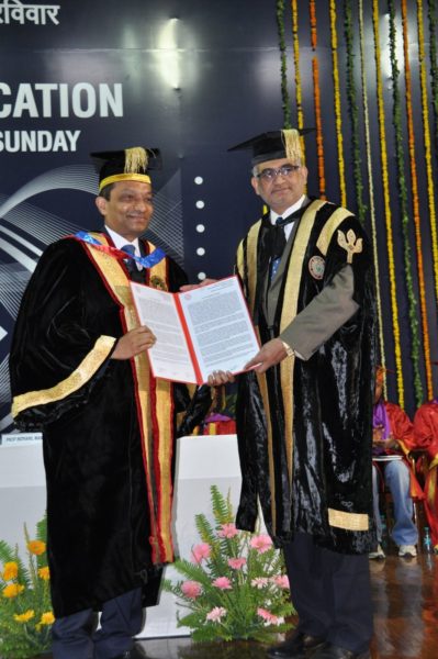 Pawan Goenka conferred Honorary Doctor of Science