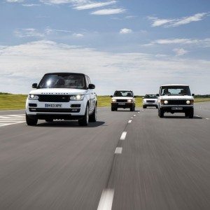 Range Rover Completes  Years