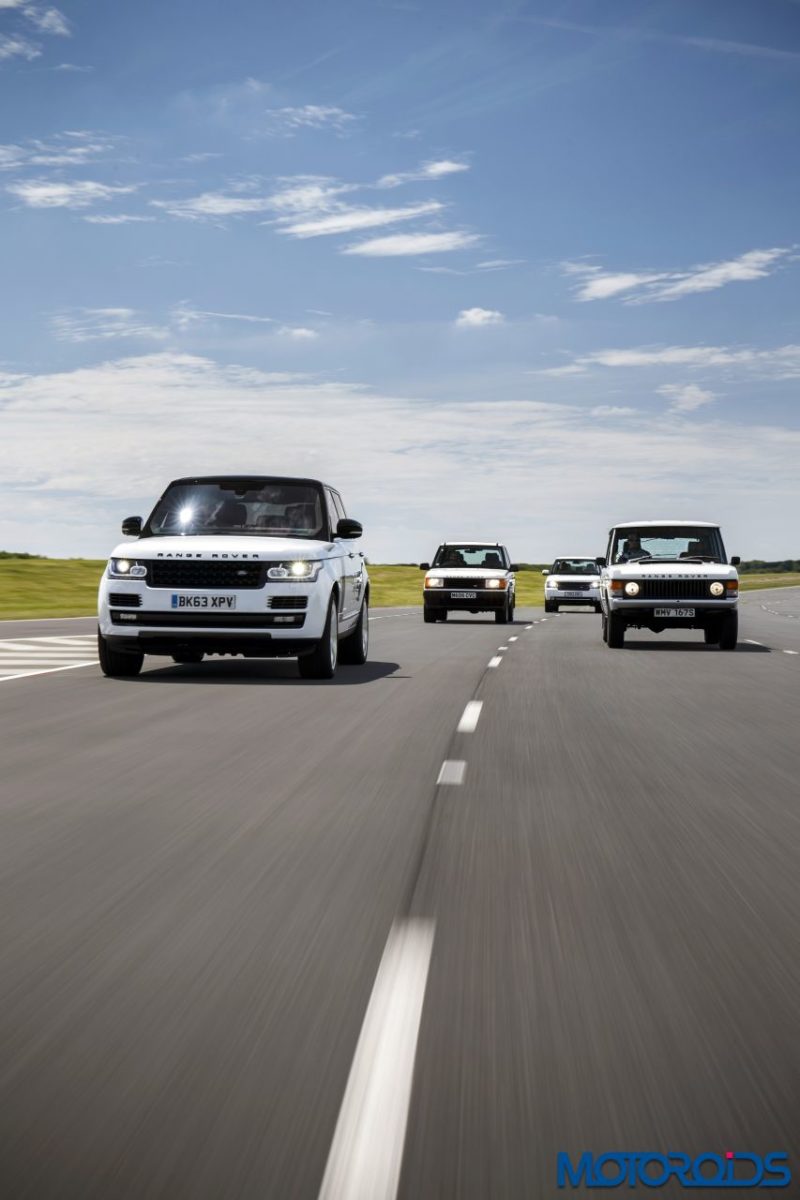 Range Rover Completes  Years