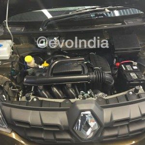 Renault Kwid cc engine spied