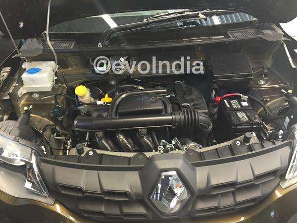 Renault Kwid 800cc engine spied