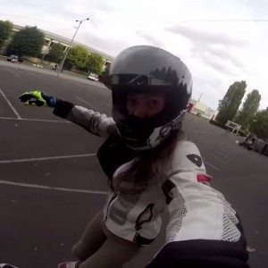 Sarah Lezito stunts