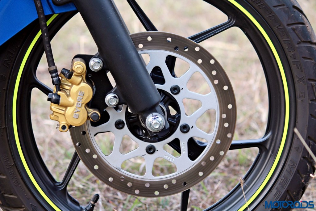 Suzuki Gixxer SF front brakes